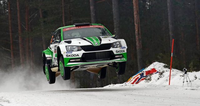 TIDEMAND LEADS THE WAY AT HIS ICY HOME WORLD CHAMPIONSHIP RALLY IN SWEDEN