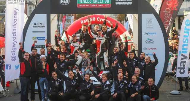 THREE CHAMPIONSHIPS AND AN EL-WIN SECURED ON HOME SOIL AT WALES RALLY GB