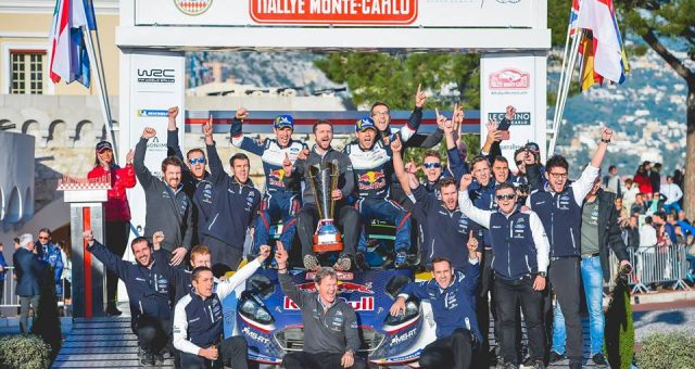 OGIER WINS IN MONTE AS M-SPORT FORD LEAD THE WAY