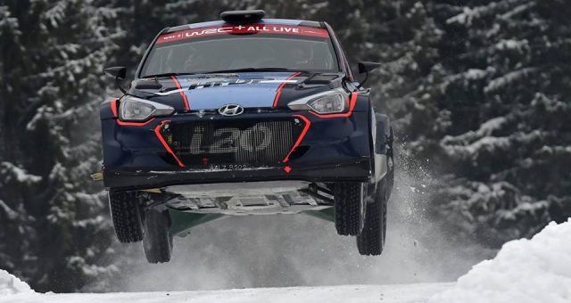 HMDP CREW JARI HUTTUNEN FINISHED SIXTH IN WRC2 IN RALLY SWEDEN
