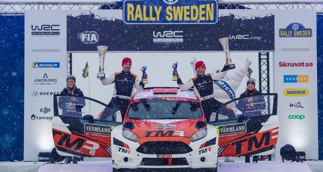TOYOTA GAZOO RACING RALLY CHALLENGE PROGRAM CELEBRATES EXCELLENT WRC2 WIN ON RALLY SWEDEN