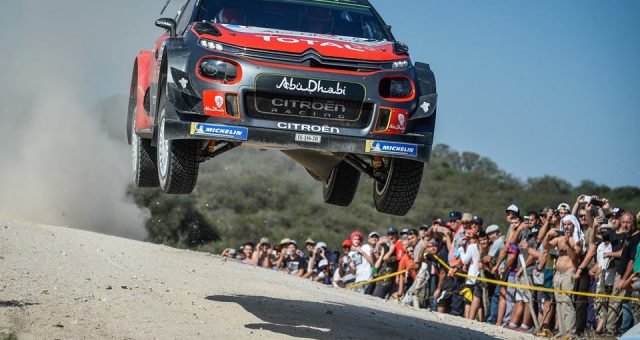 KRIS MEEKE OUTSIDE THE WRC 2018 WITH CITROËN